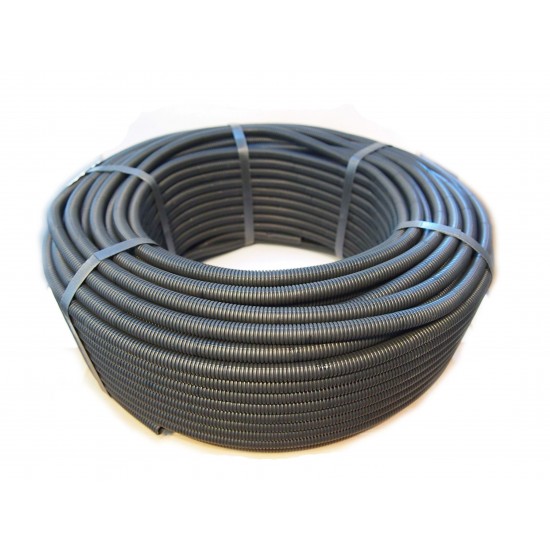 Copex PVC 40mm – Rola 25m, Tub Riflat Ignifug Protectie Cablu